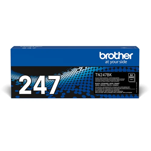 טונר שחור מקורי Brother TN-247BK בראדר (3,000 דף)