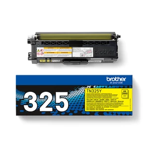 טונר צהוב מקורי Brother TN-325Y בראדר (3,500 דף)