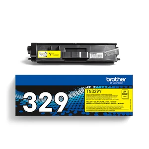 טונר צהוב מקורי Brother TN-329Y בראדר (6,000 דף)