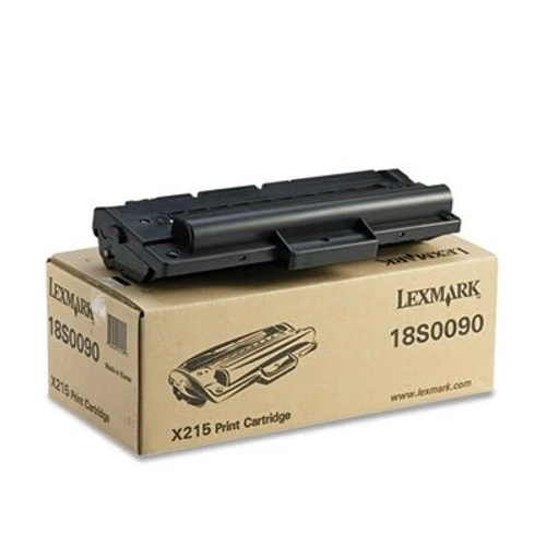 טונר שחור מקורי Lexmark X215 18S0090 לקסמרק (3,200 דף)