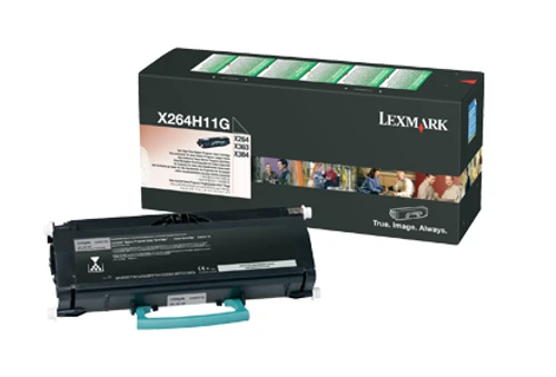 טונר שחור מקורי Lexmark X264H11G לקסמרק (9,000 דף)