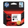 דיו שחור מקורי HP 650 CZ101AE (הספק 360 דף)