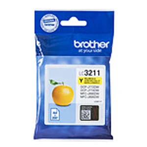 דיו צהוב מקורי Brother LC3211Y בראדר (200 דף)