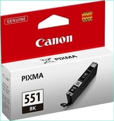 דיו שחור פוטו מקורי Canon CLI-551BK קנון (695 דף)