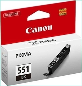 דיו שחור פוטו מקורי Canon CLI-551BK קנון (695 דף)