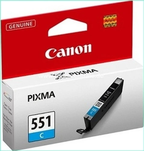 דיו כחול מקורי Canon CLI-551 קנון (330 דף)