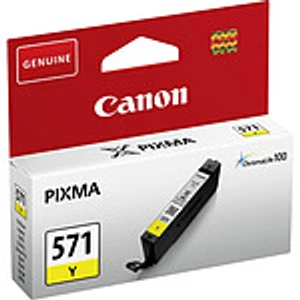 דיו צהוב מקורי Canon CLI-571Y קנון (347 דף)