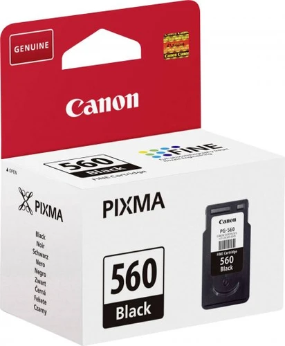 דיו שחור מקורי Canon PG-560 קנון (180 דף)