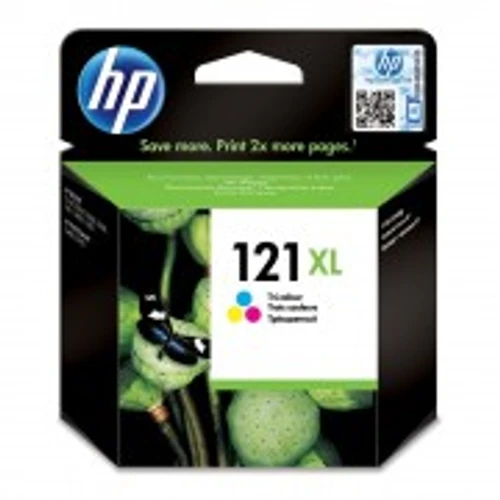 דיו צבעוני מקורי HP 121XL CC644HE (הספק 440 דף)