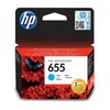 דיו כחול ‏מקורי HP 655 CZ110AE (הספק 600 דף)