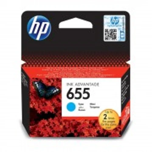 דיו כחול ‏מקורי HP 655 CZ110AE (הספק 600 דף)