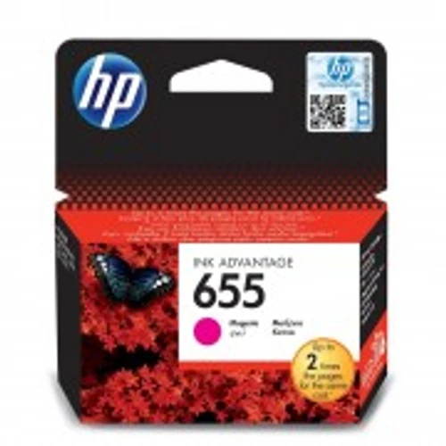 דיו אדום מקורי HP 655 CZ111AE (הספק 600 דף)