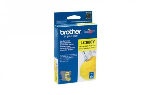 דיו צהוב מקורי Brother LC980Y בראדר (260 דף)