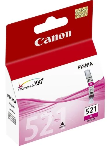 דיו אדום מקורי Canon CLI521M קנון (505 דף)