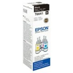 בקבוקון מילוי שחור מקורי Epson T6641 אפסון (4,500 דף)