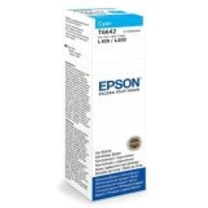 בקבוקון מילוי כחול מקורי Epson T6642 אפסון (7,500 דף)