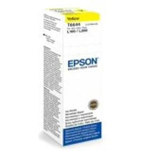 בקבוקון מילוי צהוב מקורי Epson T6644 אפסון (7,500 דף)