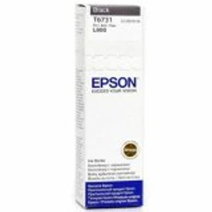 בקבוקון מילוי שחור מקורי Epson T6731 אפסון (1,800 דף)
