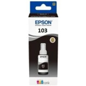 בקבוקון מילוי שחור מקורי Epson 103 אפסון (4,500 דף)
