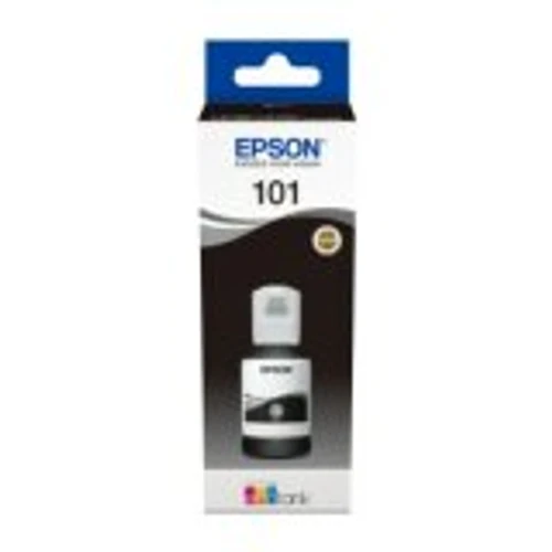 בקבוקון מילוי שחור מקורי Epson 101 אפסון (4,500 דף)
