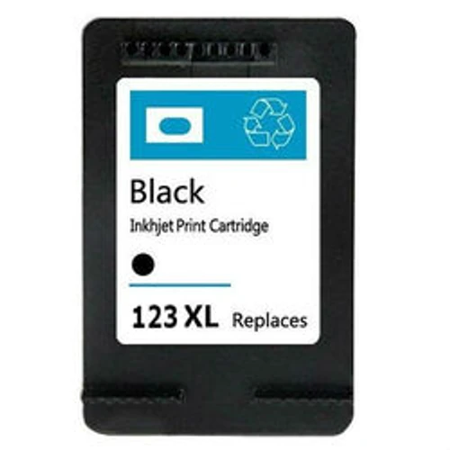 דיו שחור תואם פרימיום HP 123XL F6V19AE (הספק 480 דף)