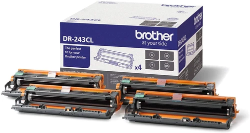תופים צבעוניים מקוריים (סט 4 תופים) Brother DR-243CL (18,000 דף)
