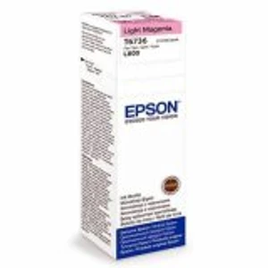 בקבוקון מילוי אדום בהיר מקורי Epson T6736 אפסון (1,800 דף)