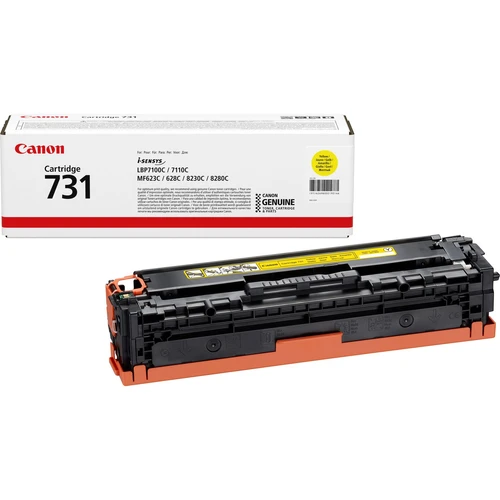 טונר צהוב מקורי Canon CRG-731Y קנון (1,500 דף)