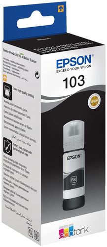 בקבוק דיו מקורי Epson 103 שחור