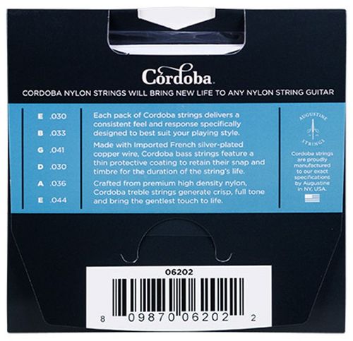 זוית נוספת Cordoba Nylon Guitar Strings - Hard
