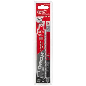 סט להב לחרב (5 יחידות באריזה ) 150 מ"מ THE TORCH CARBIDE Milwaukee