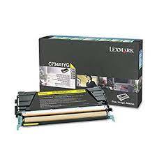 ‏טונר ‏מקורי צהוב Lexmark C734A1YG לקסמרק