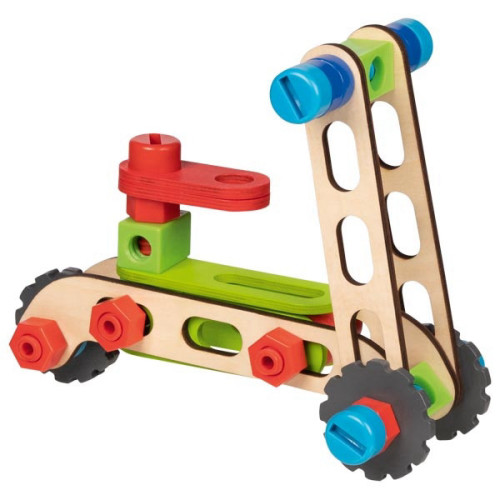 צעצועי עץ GOKI בניית כלי תחבורה  58737