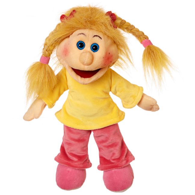 LIVING PUPPET בובת ילדה סנדרה W682