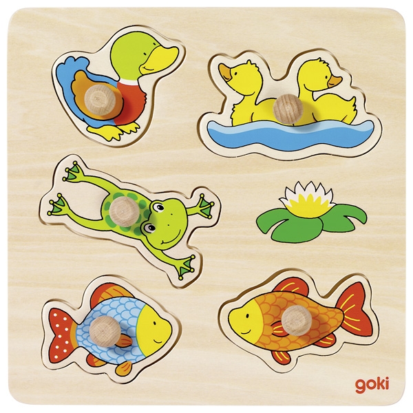 GOKI פאזל כפתור לגיל שנה 57549