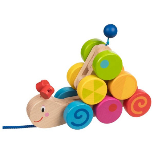 צעצועי עץ GOKI זחל נמשך 54899