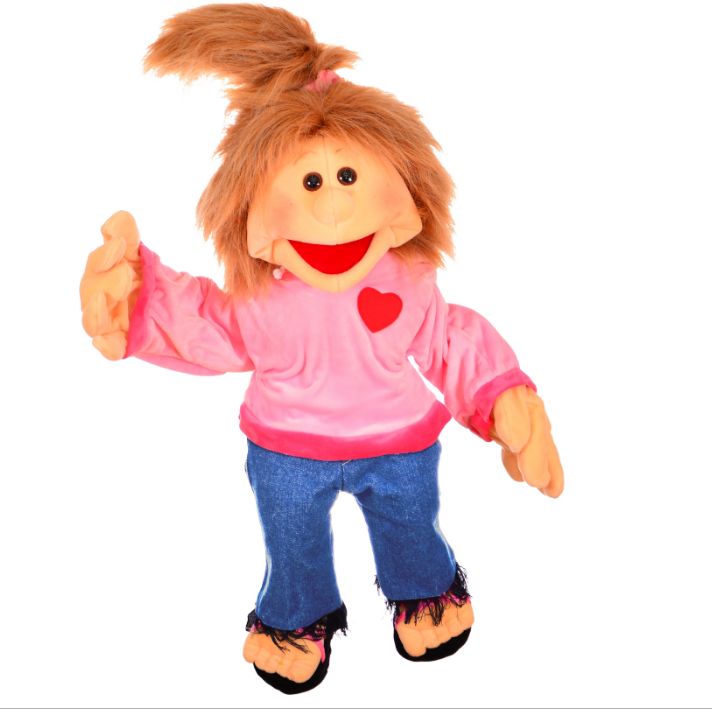 LIVING PUPPET בובת ילדה פאולה W101