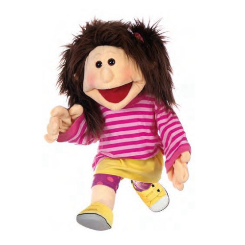 LIVING PUPPET בובת ילדה פינג'ה W603