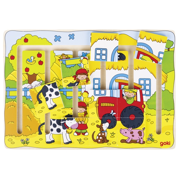 GOKI פאזל בתנועה כפר 57596