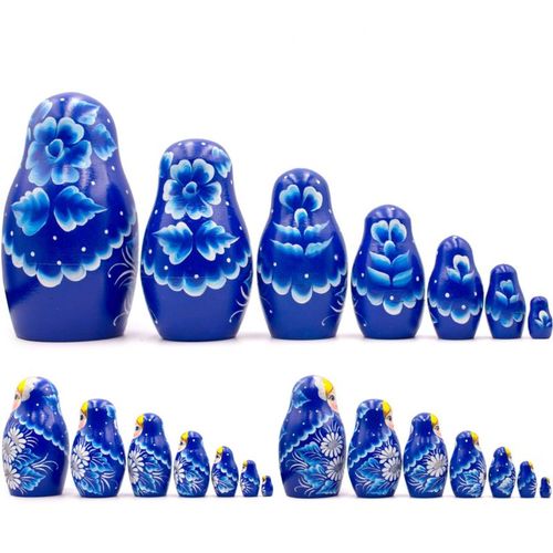 בבושקה מטריושקה 7 חלקים 7033