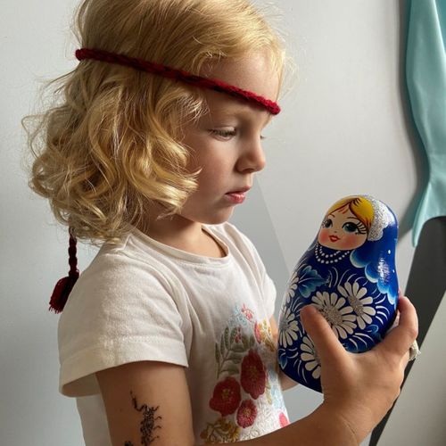 בבושקה מטריושקה 7 חלקים 7033