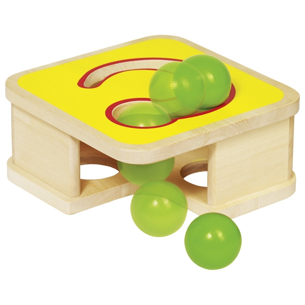 צעצועי עץ GOKI הך פטיש כדורים 58864