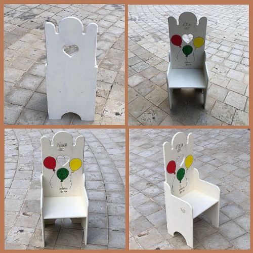 כיסא ליום הולדת גן ילדים 65601