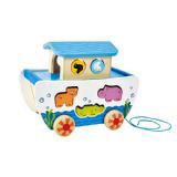HAPE תיבת נוח עם חוט ודמויות מעץ  E8049