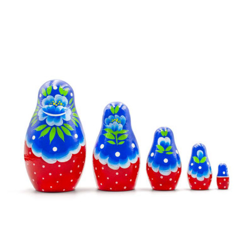 בבושקה מטריושקה מקורית 5 חלקים 5058
