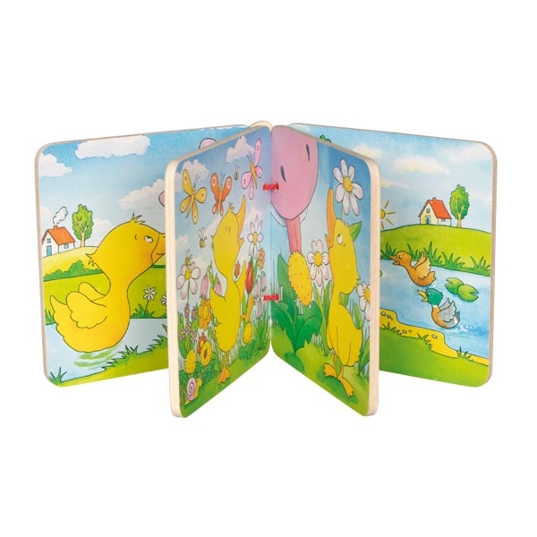 צעצועי עץ GOKI ספרון לתינוקות 58721