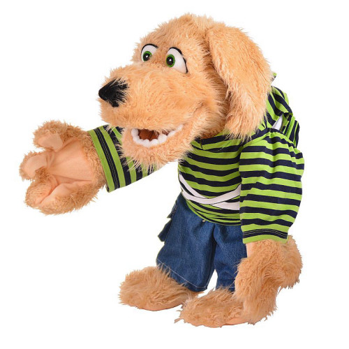 LIVING PUPPETS בובת כלב בוסי W563