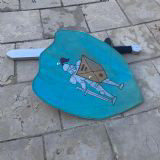חרב ומגן מעץ  H1111
