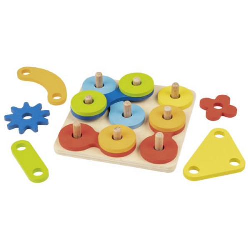 GOKI השחלת צורות וגלגלי שיניים 58480