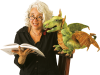 FOLKMANIS דרקון ירוק 2812